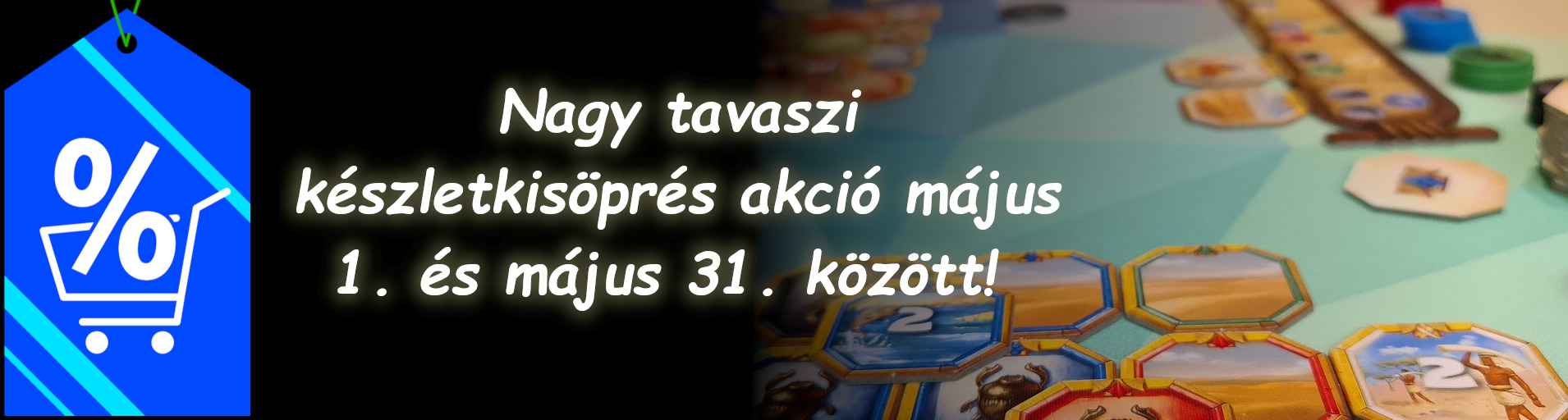 Nagy tavaszi készletkisöprés akció!